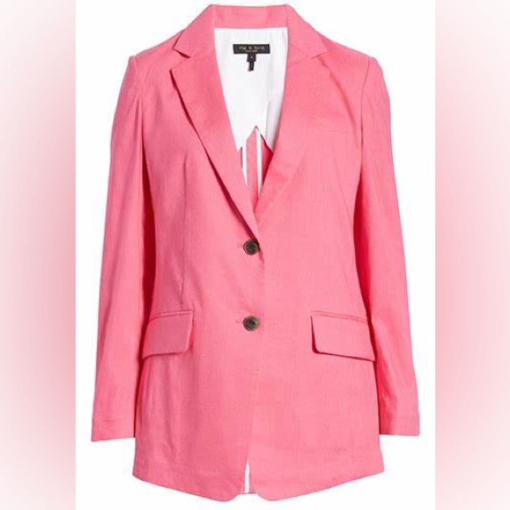 Rag And Bone Charles Linen Blazer And Ivy Linen S… - image 2